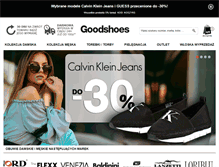 Tablet Screenshot of goodshoes.pl